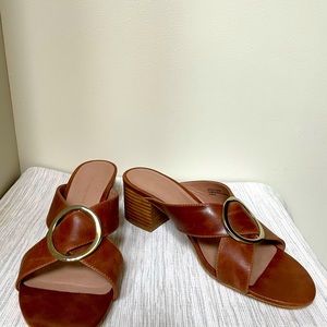 Anthropologie Jessie Heeled Sandals